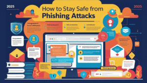 Hacker sending phishing emails from a dark room